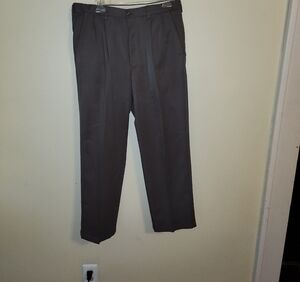 Haggar Men's Charcoal Dress Pants 34x29